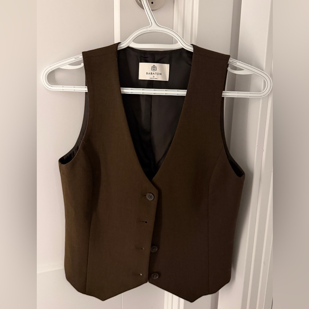 Babaton Dark Brown Outerwear